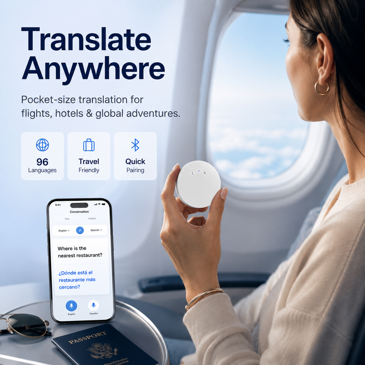 🔥🔥AI Language Translator – Real-Time Voice Translator | 165+ Languages