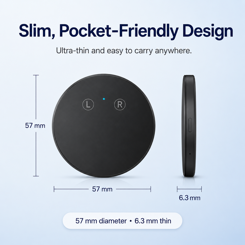 🔥🔥AI Language Translator Device – Real-Time Two-Way Voice Translator with Multi-Language Support