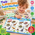 English Sound Book for Children Aged 1–6 — Interactive Educational Toy Featuring Over 300 Words and 13 Themes
