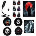 🎃👻 HD Halloween Scene Projector – 6 Spooky HD Projections, Pick Your Perfect Display ✨