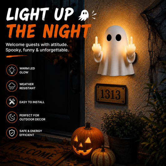 👻Ghost Middle-Finger LED Lamp