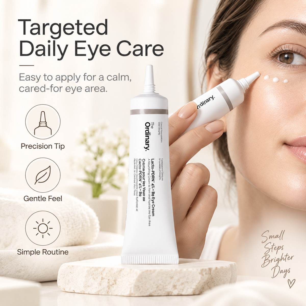 👁️✨ The Ordinary Lacto-PDRN* 4% + B9 Eye Cream 🧴