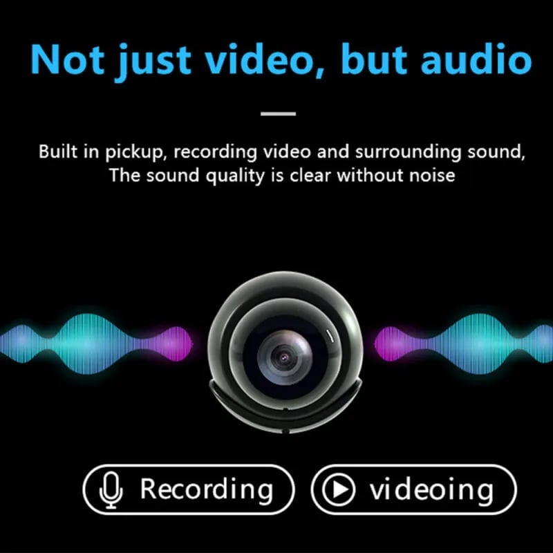 Mini Full HD 4K Security Camera