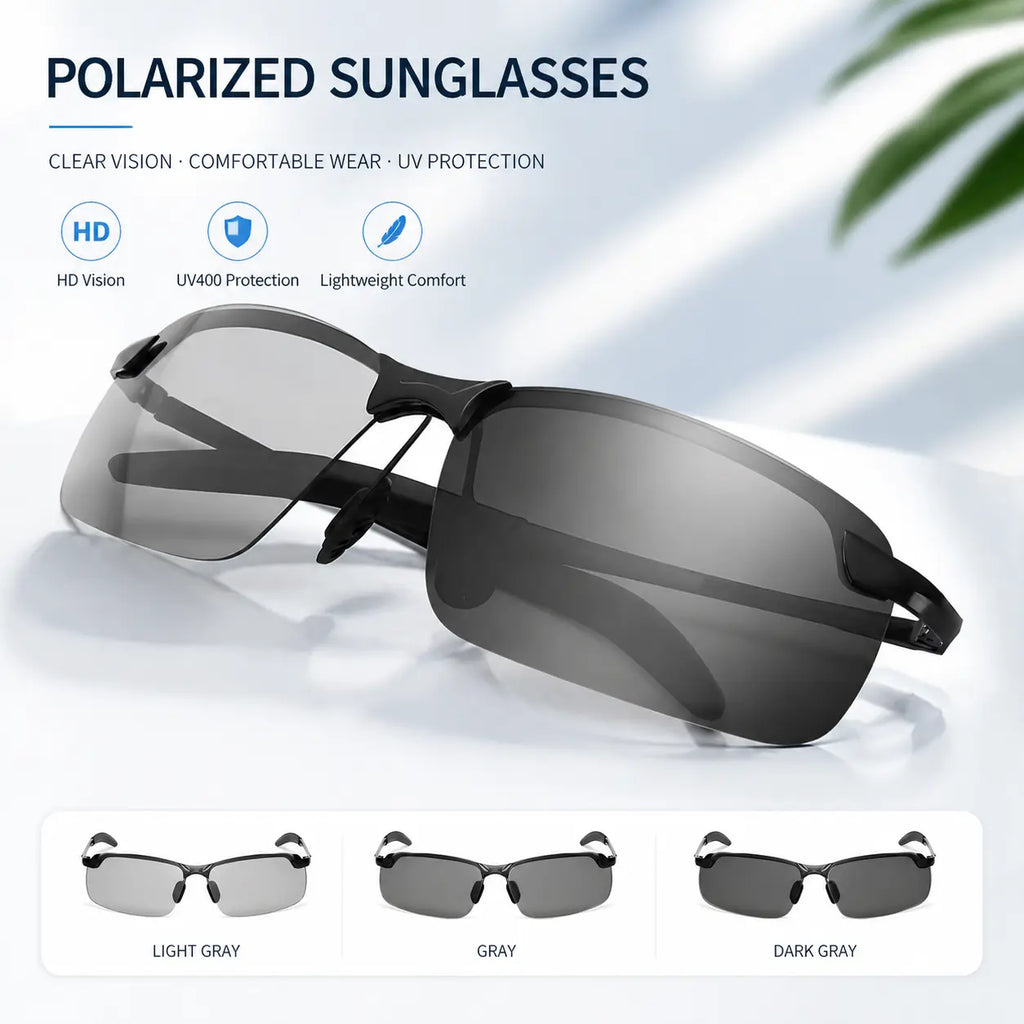 👓Summervibes Fashion Sunglasses,   Unisex Polarized UV400 Anti Blue Light Sun Glasses for Outdoor Use