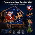 🎄Christmas LED House Net & Smart Outdoor Wall Curtain Light🎅