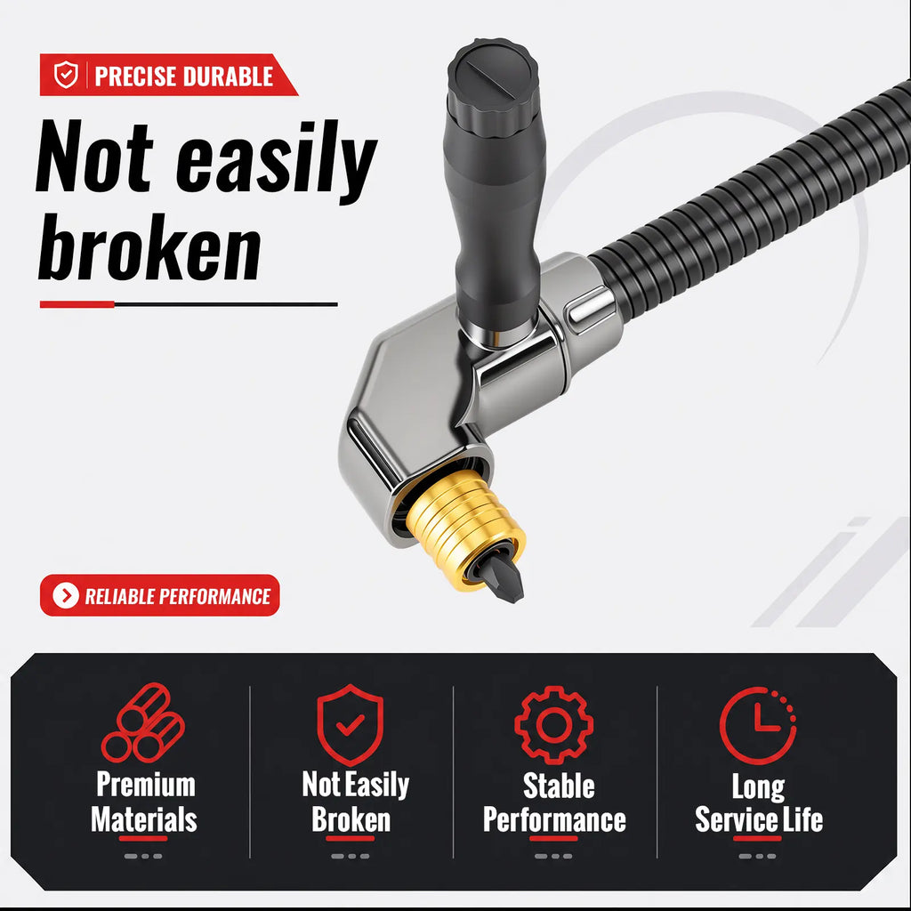 🔩🔧 90-Degree Right-Angle Drill Attachment – Corner Drilling Adapter for Tight Spaces ✨