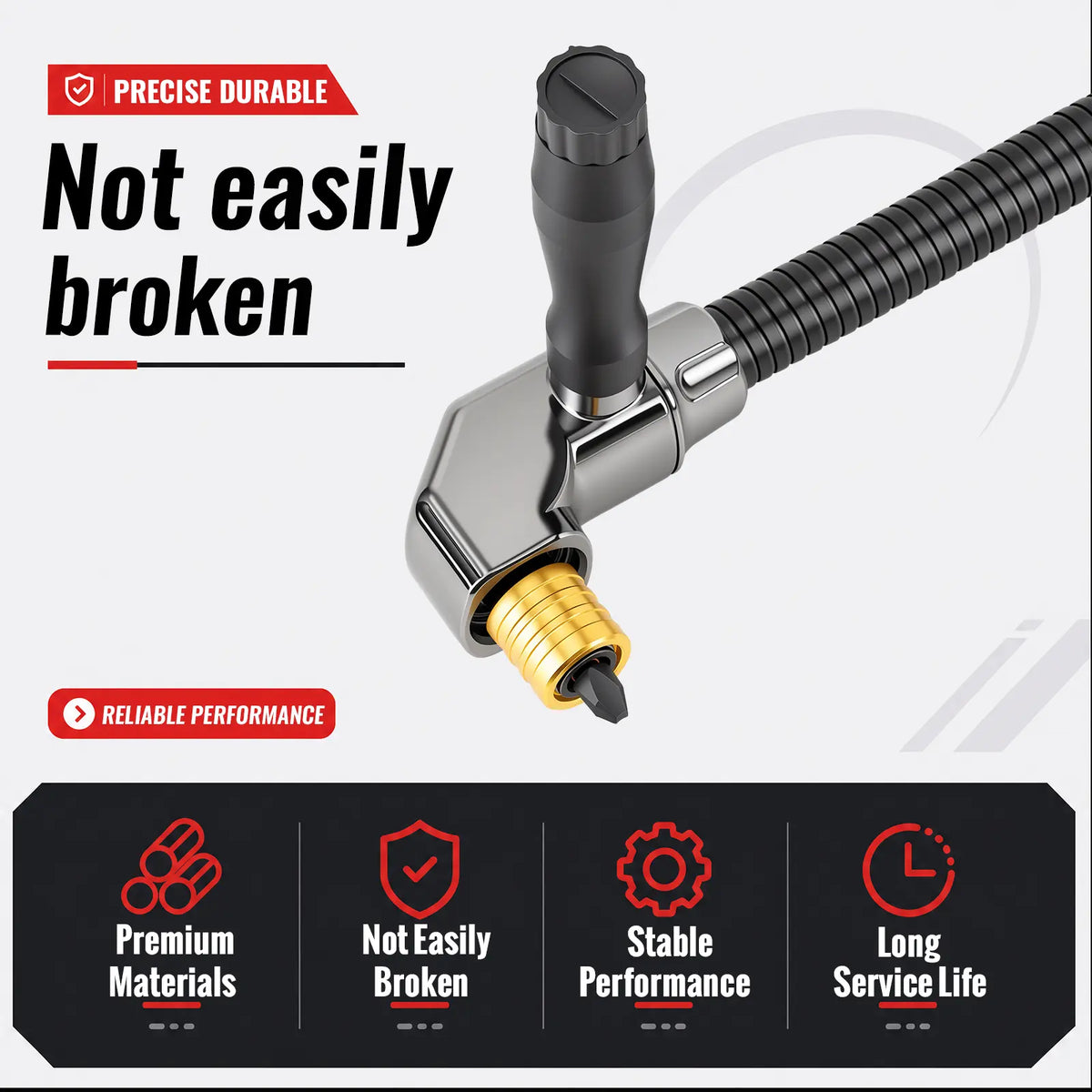 🔩🔧 90-Degree Right-Angle Drill Attachment – Corner Drilling Adapter for Tight Spaces ✨