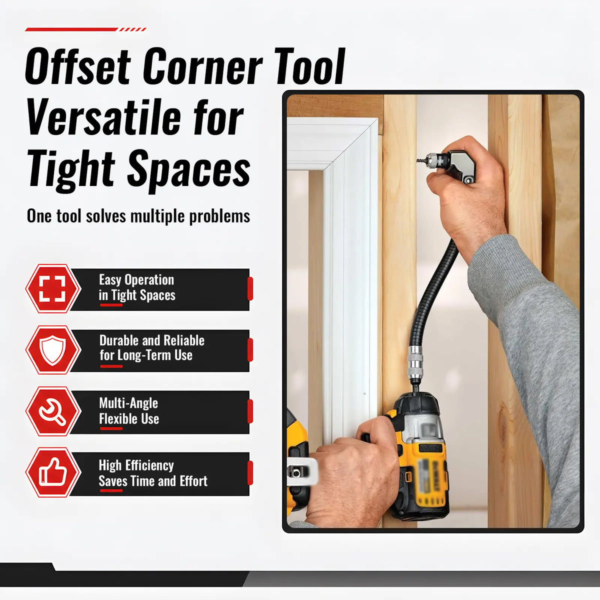 🔩🔧 90-Degree Right-Angle Drill Attachment – Corner Drilling Adapter for Tight Spaces ✨
