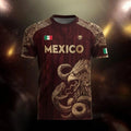 🦅 2026 Mexico Burgundy Sports T-Shirt