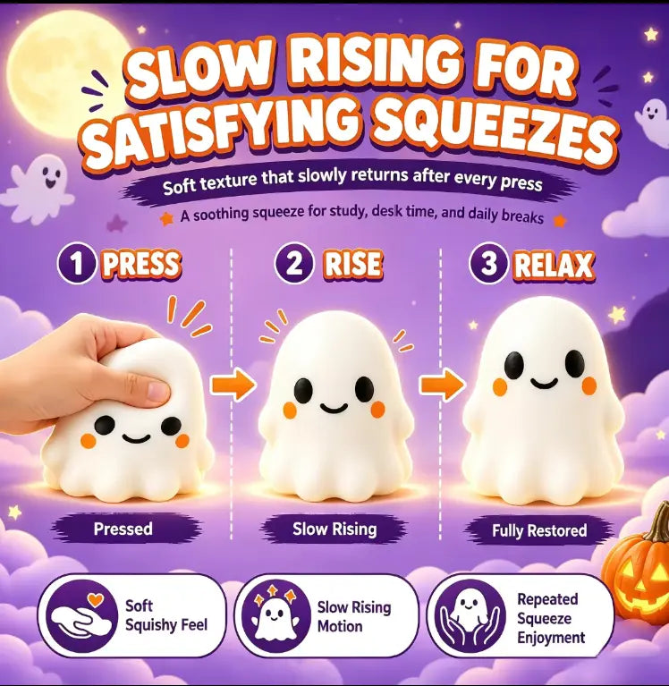 👻 Squeeze. Relax. Watch It Rise ✨ — The Spooky-Cute Squishy Kids Can't Stop Squeezing! 🎃💜
