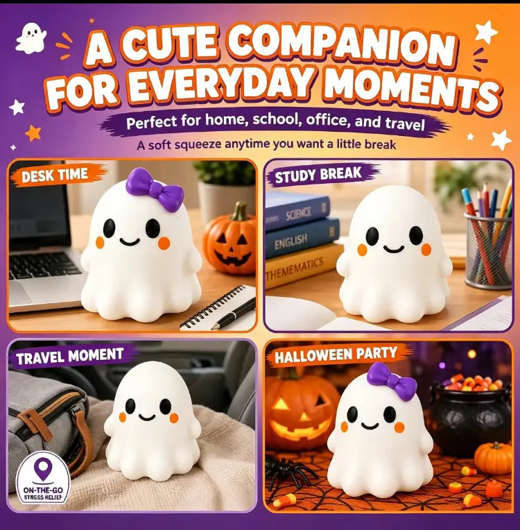 👻 Squeeze. Relax. Watch It Rise ✨ — The Spooky-Cute Squishy Kids Can't Stop Squeezing! 🎃💜
