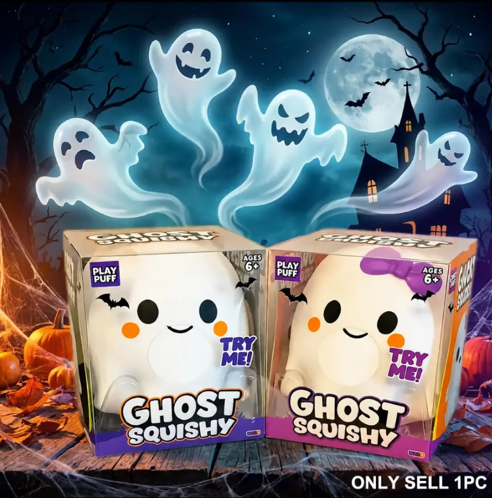 👻 Squeeze. Relax. Watch It Rise ✨ — The Spooky-Cute Squishy Kids Can't Stop Squeezing! 🎃💜