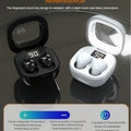 Ultra-small, invisible wireless in-ear headphones—lightweight silicone material (weighing only 0.08 oz), noise cancellation support, 25-hour battery life.
