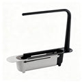 🧽 2-in-1 Telescopic Sink Organizer Rack – Expandable Sponge, Soap & Cloth Holder 🌿