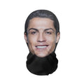 🎭 3D Mask Realistic Mask Role Playing Prop Fun Black Mesh Headset Halloween Funny (3PCS) 🎃👻
