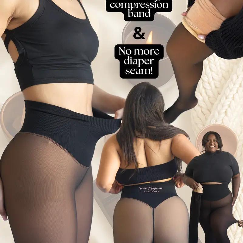 ⏰NEW COMPRESSION BAND & ONE SEAM OPTION! THE ORIGINAL MAGIC FLEECE LINED LEGGINGS☁️