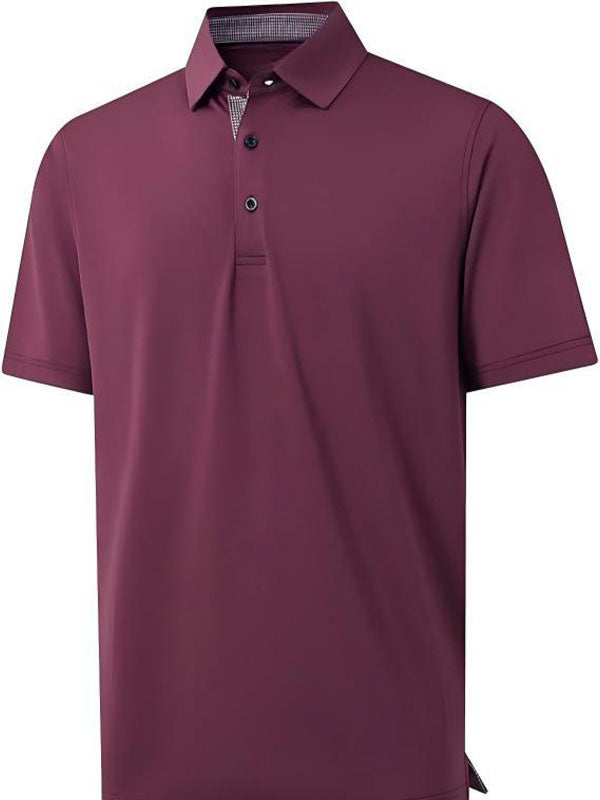 👕 Men's Quick-Dry Performance Polo Shirt | Moisture-Wicking & UPF30+