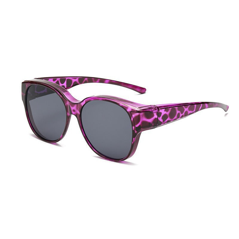 Fit-Over Prescription Sunglasses – Oversized UV400 Protective Sunglasses for Eyeglass Wearers