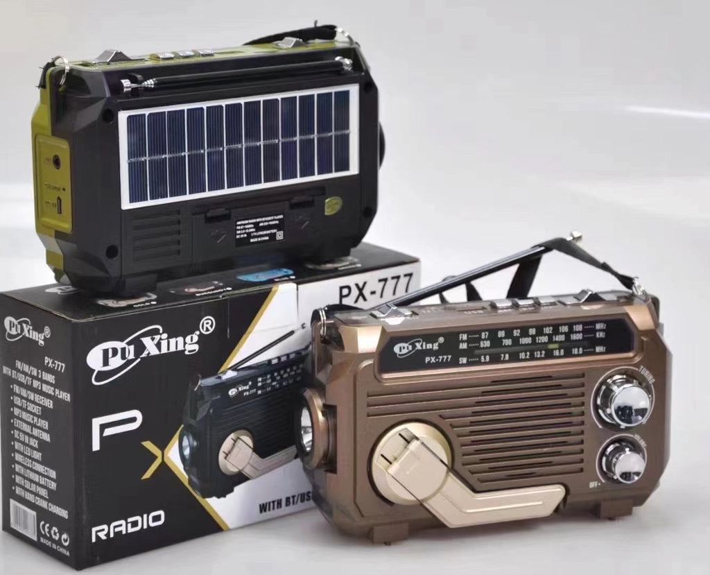 Multifunctional Solar-Powered Radio