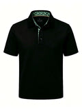 👕 Men's Quick-Dry Performance Polo Shirt | Moisture-Wicking & UPF30+