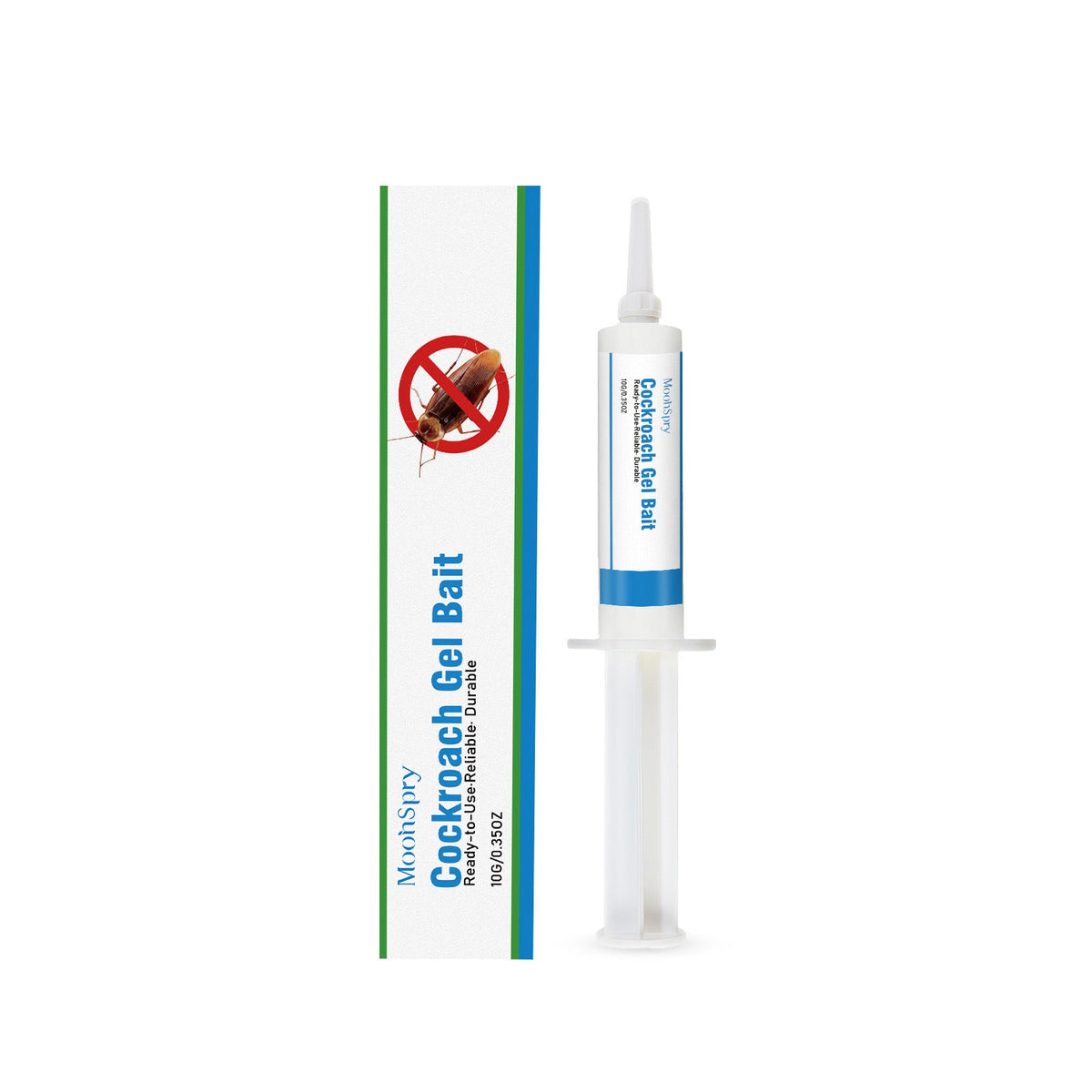 🪳🎯 2-Pack Cockroach Gel Bait with Precision Applicator 🏠🏠