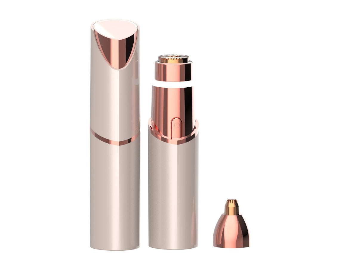✨ 2-in-1 Women's Facial & Eyebrow Hair Trimmer 🌸 | Rechargeable Painless Face Razor & Precision Eyebrow Shaper 🔋