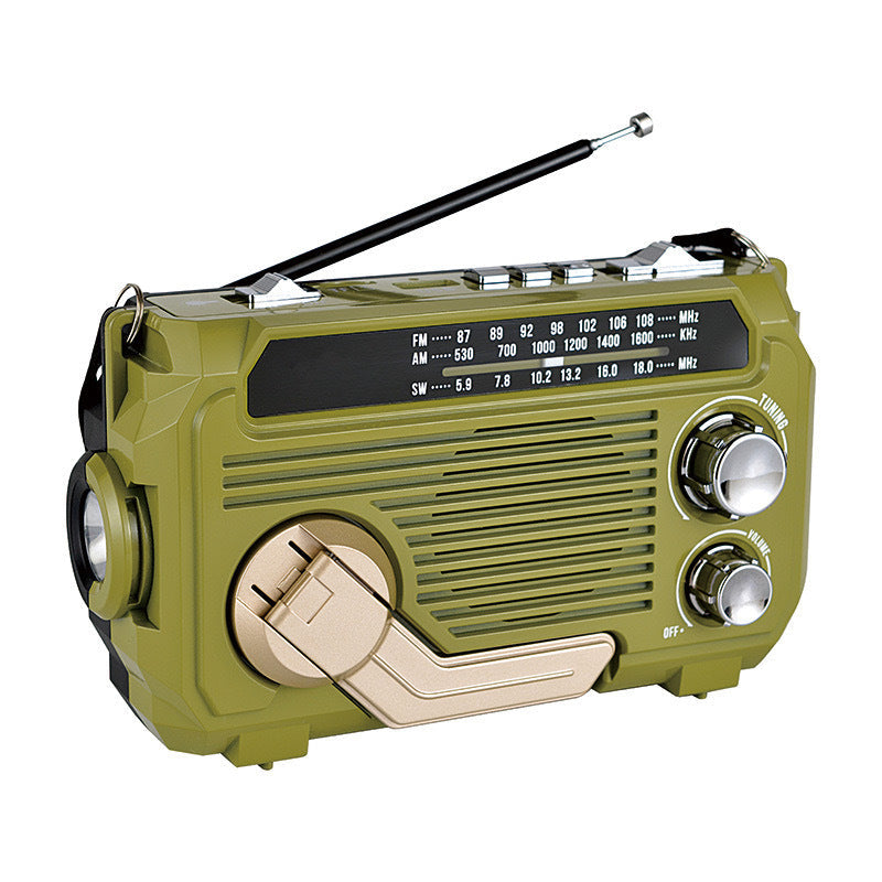 Multifunctional Solar-Powered Radio