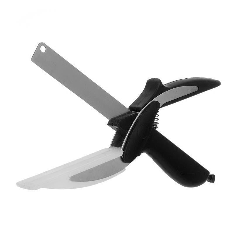 🔪✨2-in-1 Kitchen Scissors with Cutting Board ✂️🥬 | Stainless Steel 🔪✨