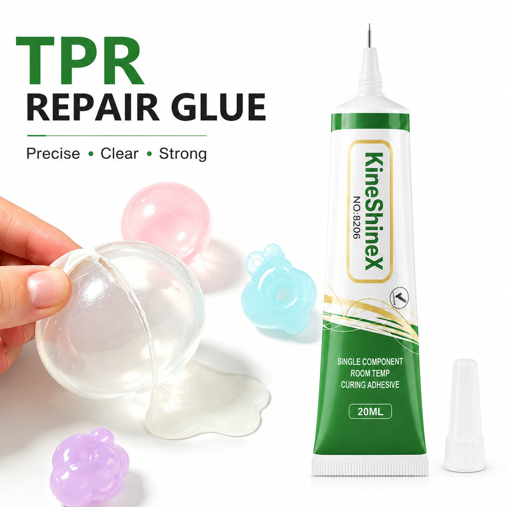 💧✨ 20ML Transparent TPR Soft Gel Adhesive – Fast-Drying, Water-Resistant Flexible Seal 🛠️💧