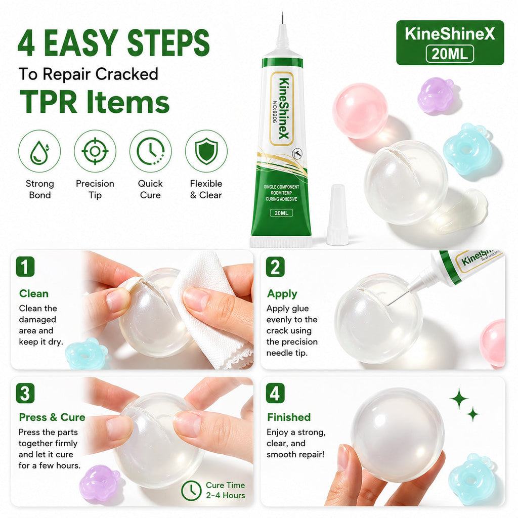 💧✨ 20ML Transparent TPR Soft Gel Adhesive – Fast-Drying, Water-Resistant Flexible Seal 🛠️💧