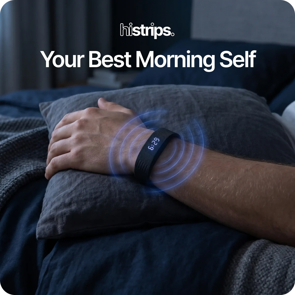 ⌚ Wrist-Worn Wake-Up Device for Heavy Sleepers- Silent Vibration Alarm Clock
