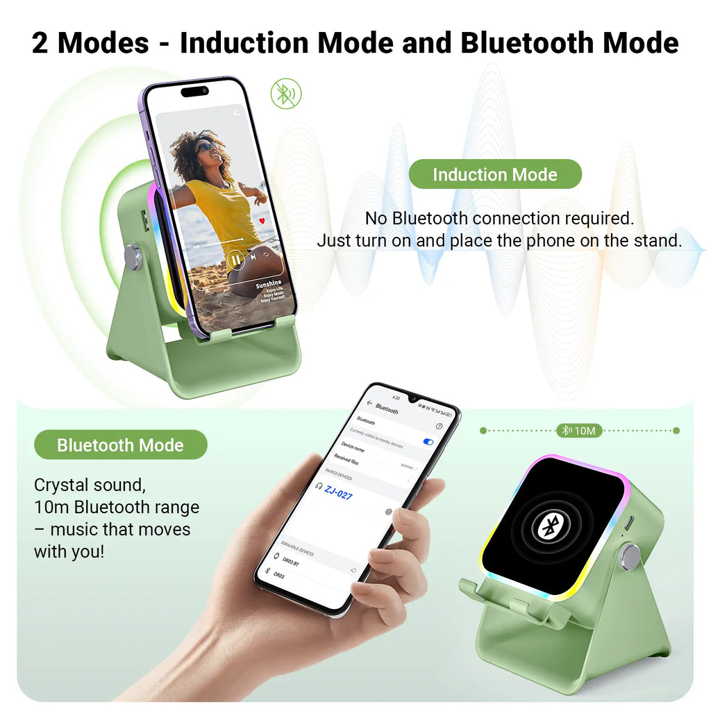 🔥🔥Wireless Induction Audio Speaker Stand🎁🎁