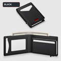 👔💳 Men's RFID Minimalist Bifold Wallet – Pop-Up Card Holder, Money Clip & Gift Box 🎁