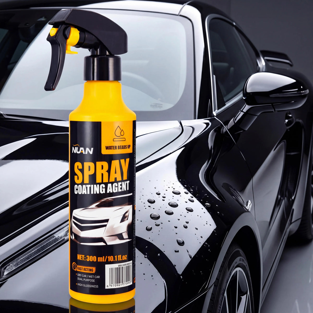 Alonovas Nano Car Coating Spray — Offers both scratch and UV protection; requires no polishing and is suitable for all vehicle types.