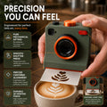 ☕📸 One-Touch Latte Art Camera – 3D Coffee Stencil Printer Kit for Custom Drink Designs ✨