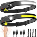 See More, Do More – 230° Wide-Beam Rechargeable LED Headlamp
