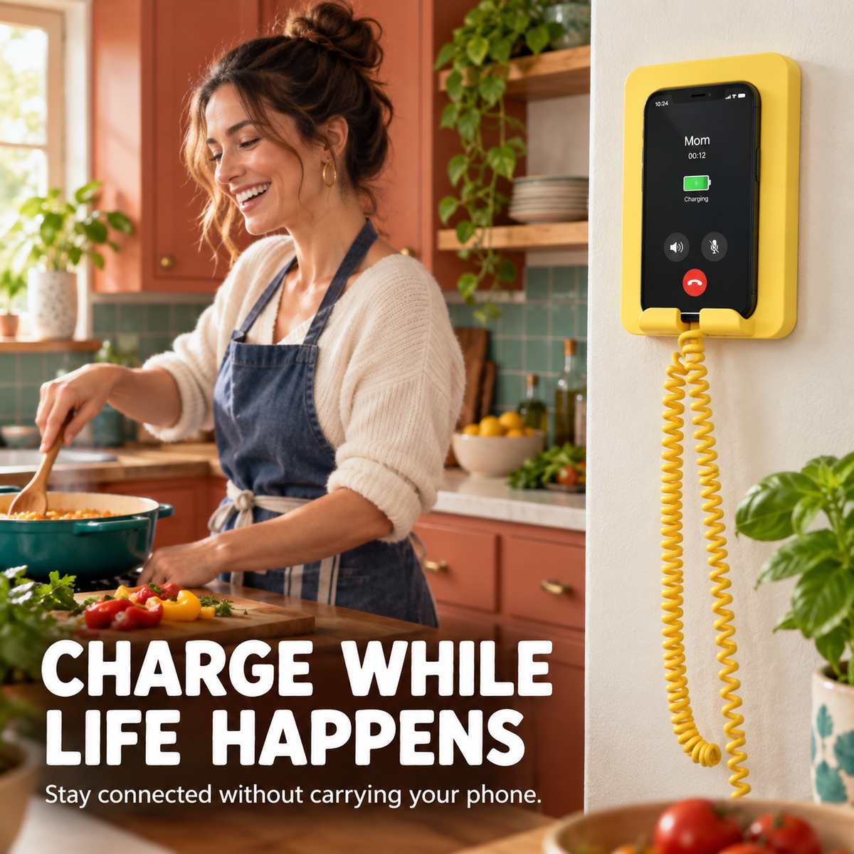 📱 Creative Phone Charger – The Perfect Home for Your Phone | Charge, Display & Keep Your Space Organized