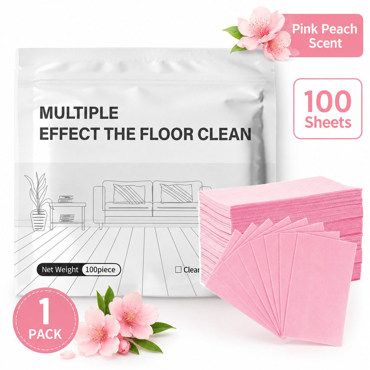 Heavy-Duty Multi-Surface Dissolvable Cleaning Sheets