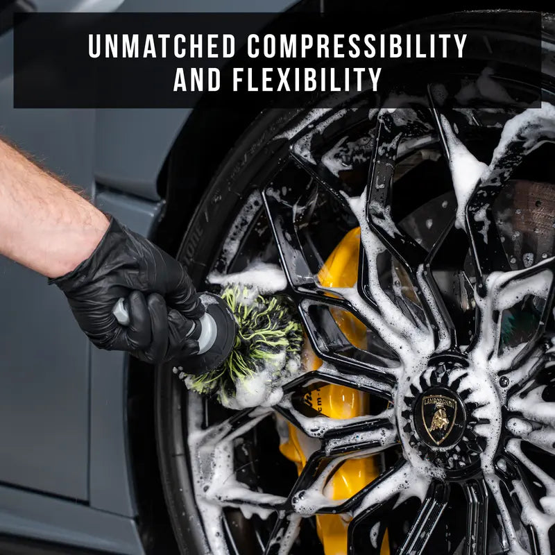 🛞🧽 Wheel Barrel Brush, Cleaning Brush for Wheels ✨