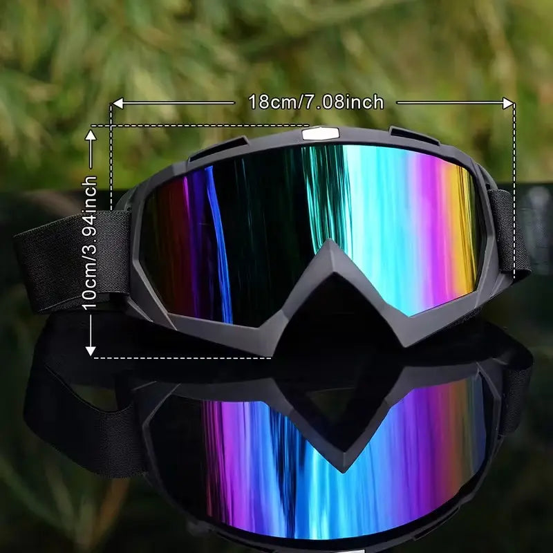 🏍️ Motorcycle Riding Goggles – Anti-Fog Protective Eyewear for Dirt Bike, ATV & Off-Road Riding