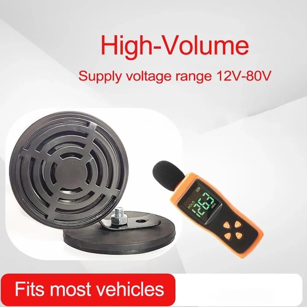 🐶📢 Dog Barking Horn – 12V-80V Universal Car, Motorcycle & Electric Vehicle Horn 🚗🏍️