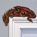 ⏳🔥 Last Day 50% OFF – Sleeping Dragon Door Topper | Fantasy Dragon Guardian Wall Decor 🐉🏰✨