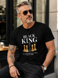 👑 Black King "The Most Powerful Piece In The Game" Chess T-Shirt