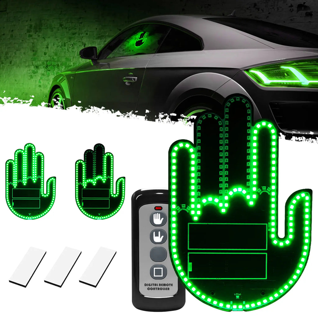 Car Gesture LED Lights — Fun, Expressive & Eye-Catching Ambient Lighting