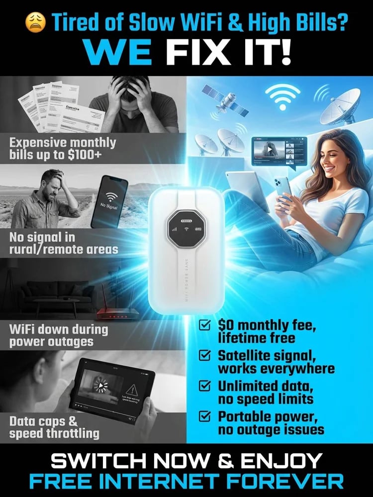 Global Coverage Boundless Portable WiFi
