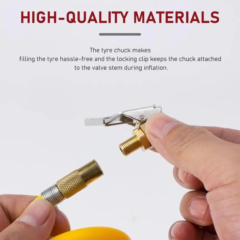 🔧Brass Tire Air Chuck