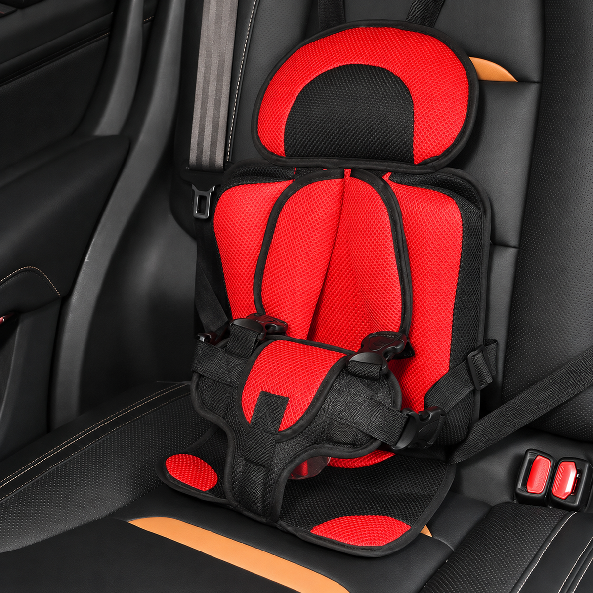 🔥Limited time 50% off🔥Auto Child Safety Seat Simple Car Portable Seat Belt