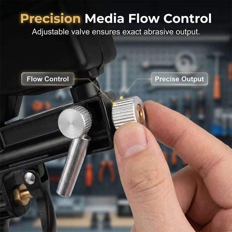 🔫⚙️ Handheld Pneumatic Sandblasting Gun ✨
