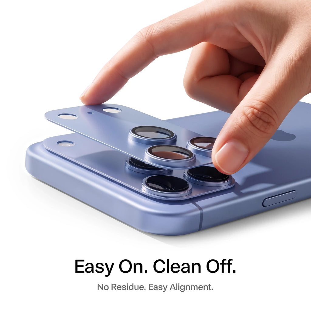 iPhone 18 Camera Lens Protector — Full-Coverage 9H+ Glass Protection