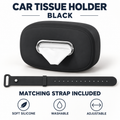 🚗 50% OFF Car Headrest Tissue Box Holder – Soft Silicone, Easy Reach & Washable